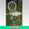 Hot Seller Patio Chair Antique Wrought Iron Chair for Garden Furniture
